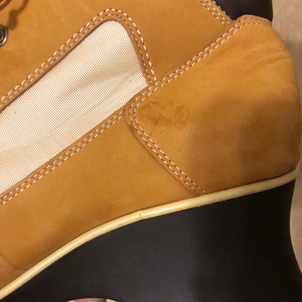 Timberland Leather Square Toe Boots - Picture 5 of 11